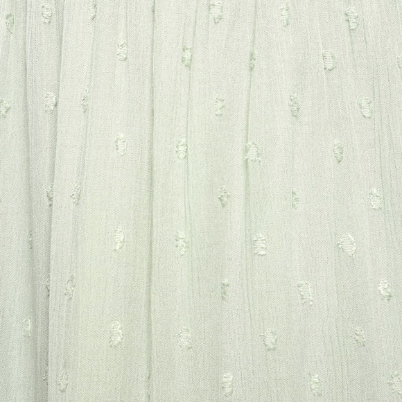 Sage Green Strapless Maxi Dress - Picture 3 of 3